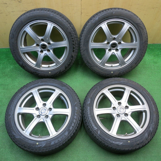 バリ溝！22年！キレイ！9分★スタッドレス 225/50R17 ブリヂストン ブリザック VRX3 BALMINUM バルミナ 17インチ PCD114.3/5H★5031601TNス