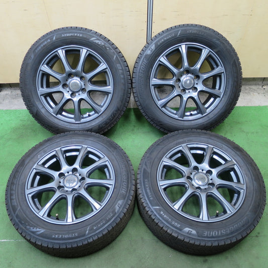 バリ溝！23年！9.5分★スタッドレス 205/60R16 ブリヂストン ブリザック VRX3 DUFACT デュファクト 16インチ PCD114.3/5H★6052003NGス