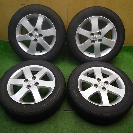 [送料無料] キレイ！22年★トヨタ スペイド 純正 175/65R15 セイバーリング SL101 15インチ PCD100/4H★5031211Hノ