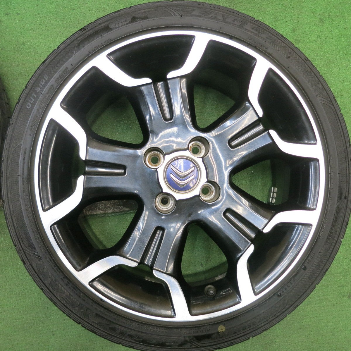 4本価格！22年★シトロエン DS3 純正 205/45R17 グッドイヤー イーグル LS EXE 17インチ PCD108/4H★5081409HAノ