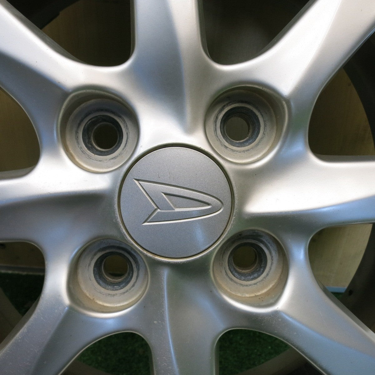 バリ溝！25年！8.5分◎ダイハツ タント ムーヴ 純正 155/65R14 ヨコハマ ブルーアース AE01 14インチ PCD100/4H◎6071602HAノ