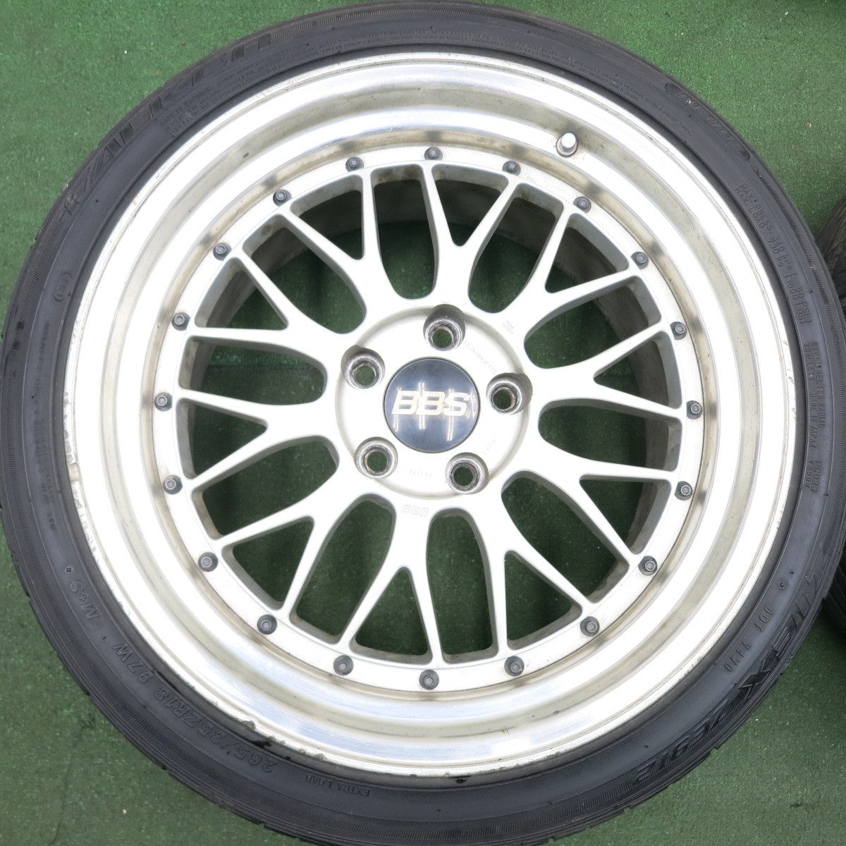 *送料無料* 4本価格★希少 BBS LM082 LM083 215/40R18 265/35R18 ファルケン ジークス ZE912 インドラジアル 6688 PCD114.3/5H★4070702HAノ