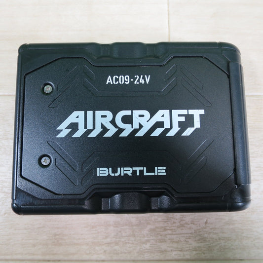 [送料無料] ☆BURTLE バートル バッテリー AC09 24V AIRCRAFT エアークラフト 空調服用☆