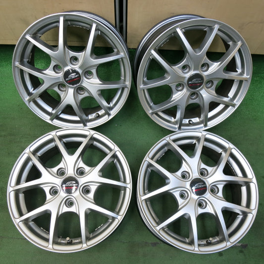 [送料無料] キレイ★SCHNEIDER A-TECH シュナイダー エーテック 15インチ ホイール 15×6J PCD114.3/5H★5021401SYホ