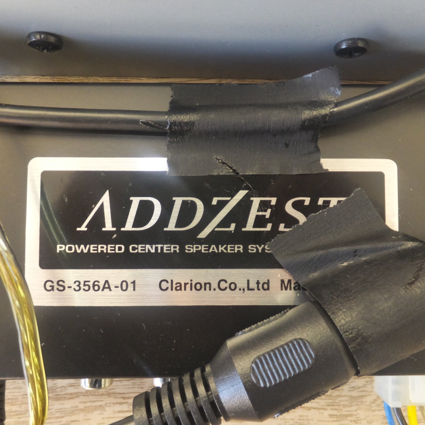 [送料無料] ★クラリオン Clarion アゼスト ADDZEST アンプ内蔵1DINセンタースピーカー SRK603 GS-356A-01★