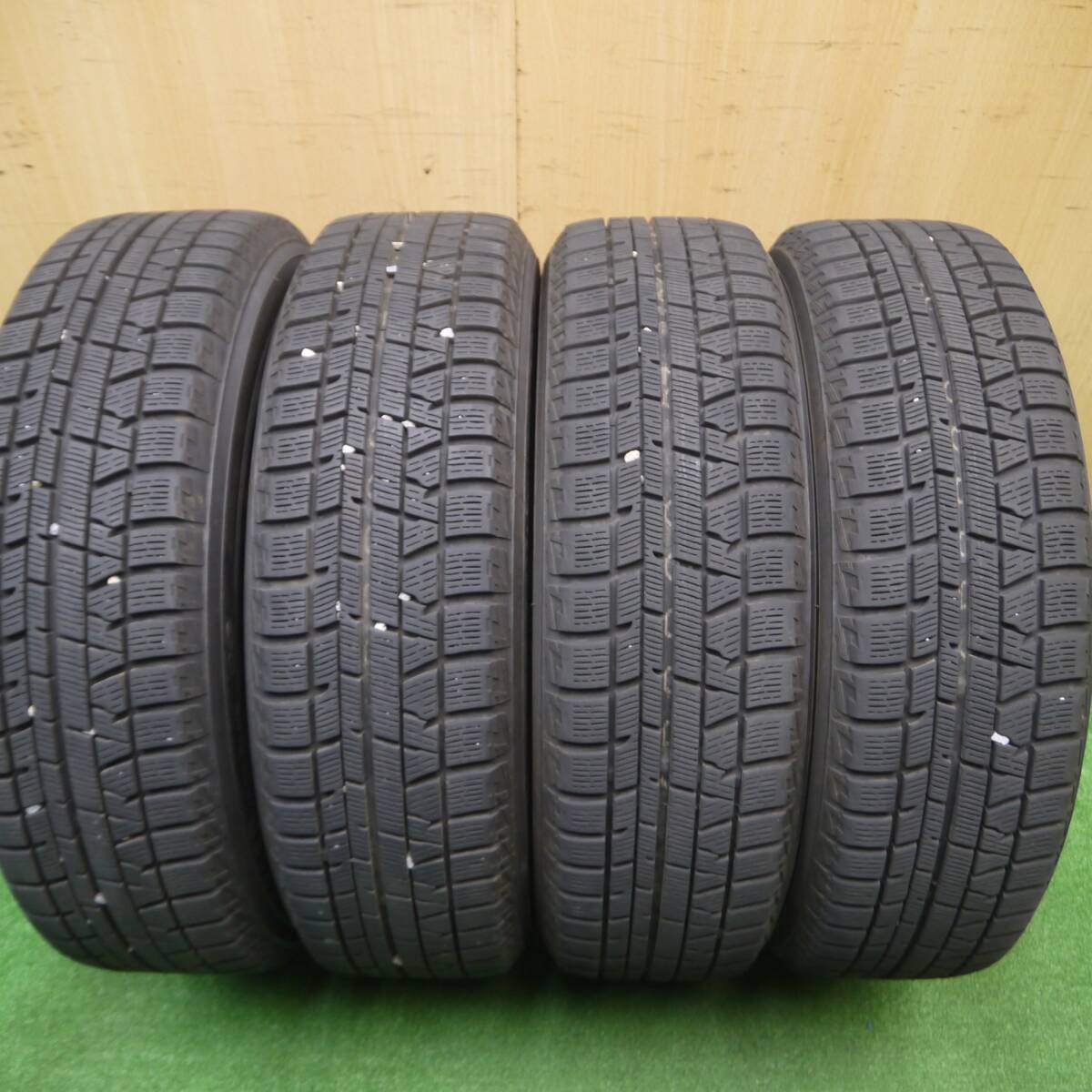 バリ溝！20年！9分★ラクティス等 175/60R16 スタッドレス ヨコハマ アイスガード iG50 プラス スチール PCD100/5H★4101607Hス