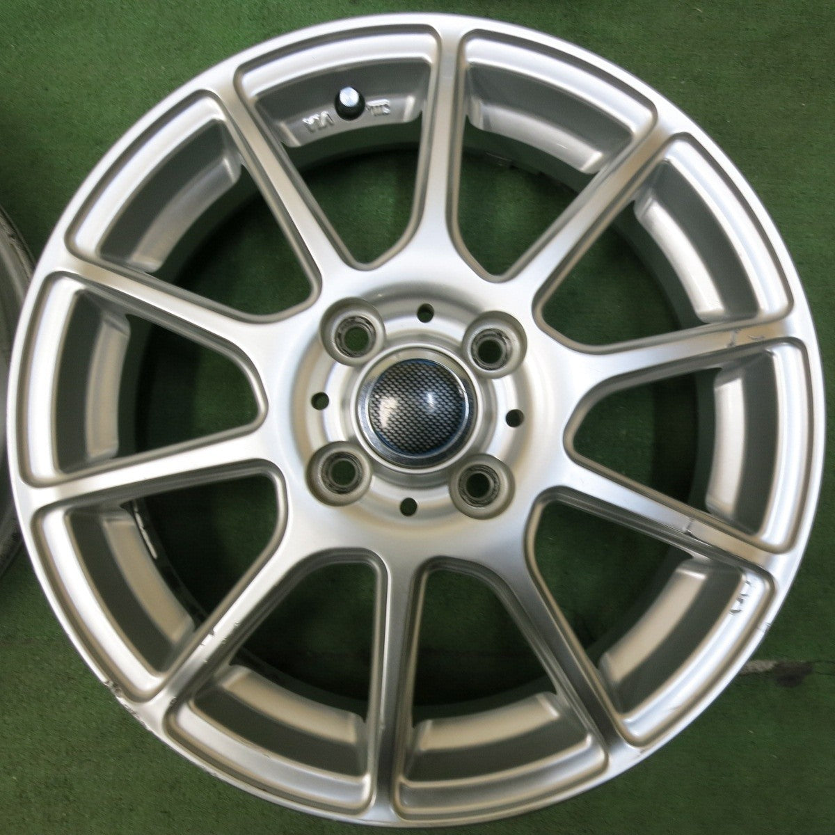 4本価格★社外 アルミ ホイール 15インチ 15×4.5J PCD100/4H★5012807SYホ
