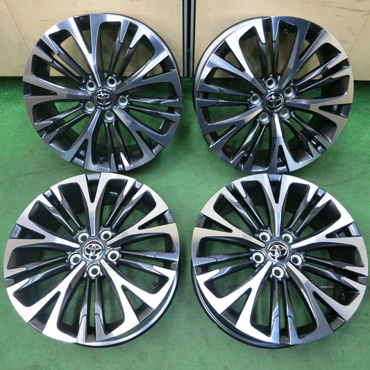 [送料無料] キレイ★トヨタ ヤリスクロス Z 純正 ホイール 18インチ 18×7J PCD114.3/5H★4110801SYホ