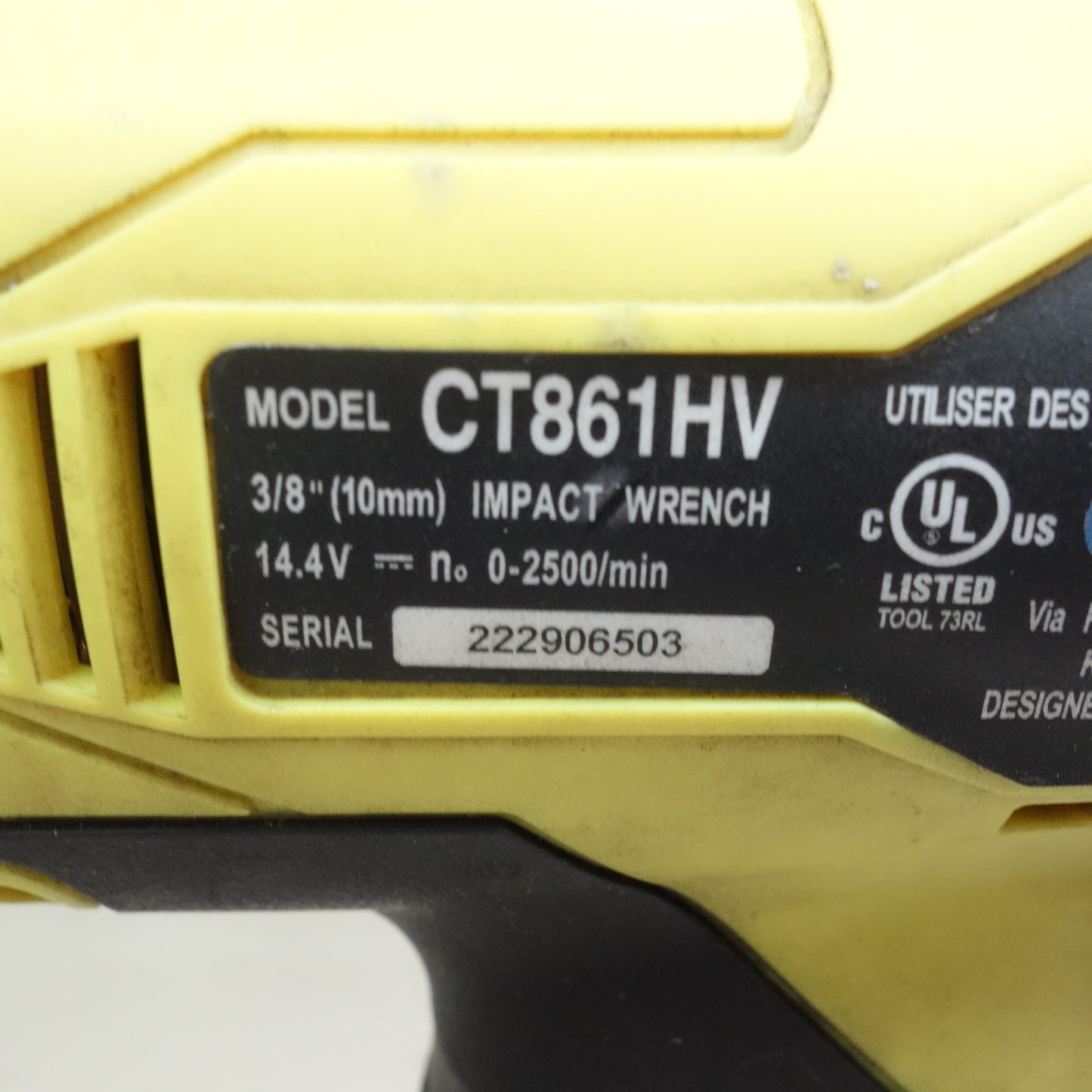 [送料無料] バッテリー2個☆スナップオン SNAP ON ブラシレス 電動 インパクト レンチ 14.4V CT861HV 充電器 バッテリー 付き 電動 工具☆