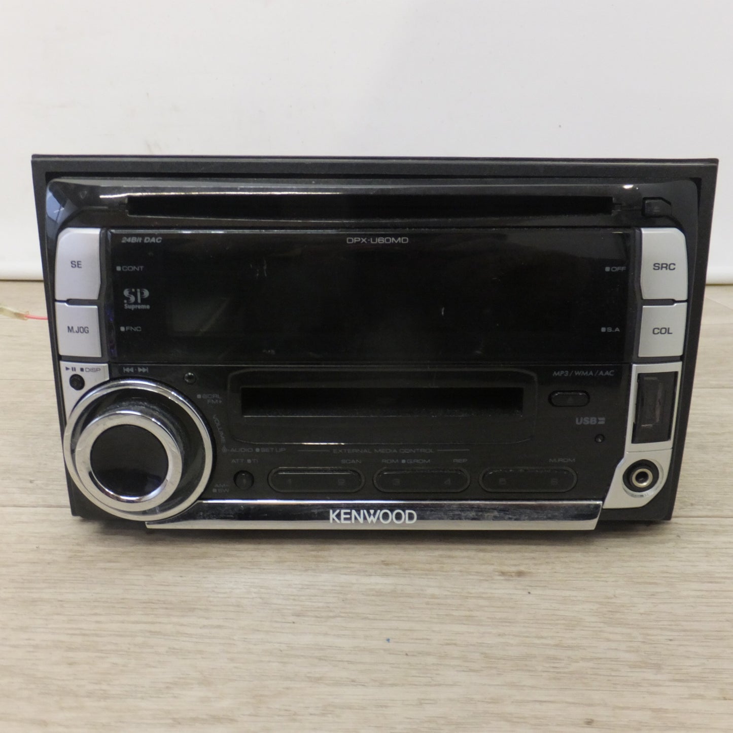 [送料無料] ★ケンウッド KENWOOD カーオーディオ 2DINコンポ CD MD USBレシーバー DPX-U60MD(39)★
