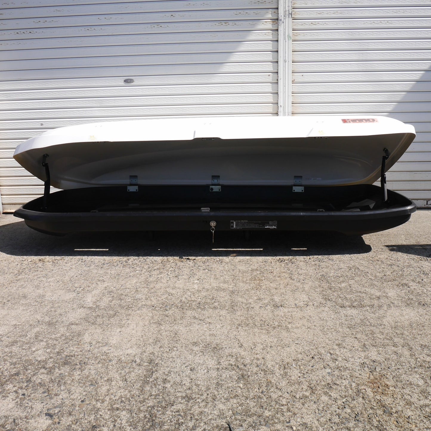 【岐阜発 直接引取限定】付属品付き☆inno. イノー ルーフ ボックス 55 BRQ55 CARMATE カーメイト アクセサリー 約195×78×30cm☆