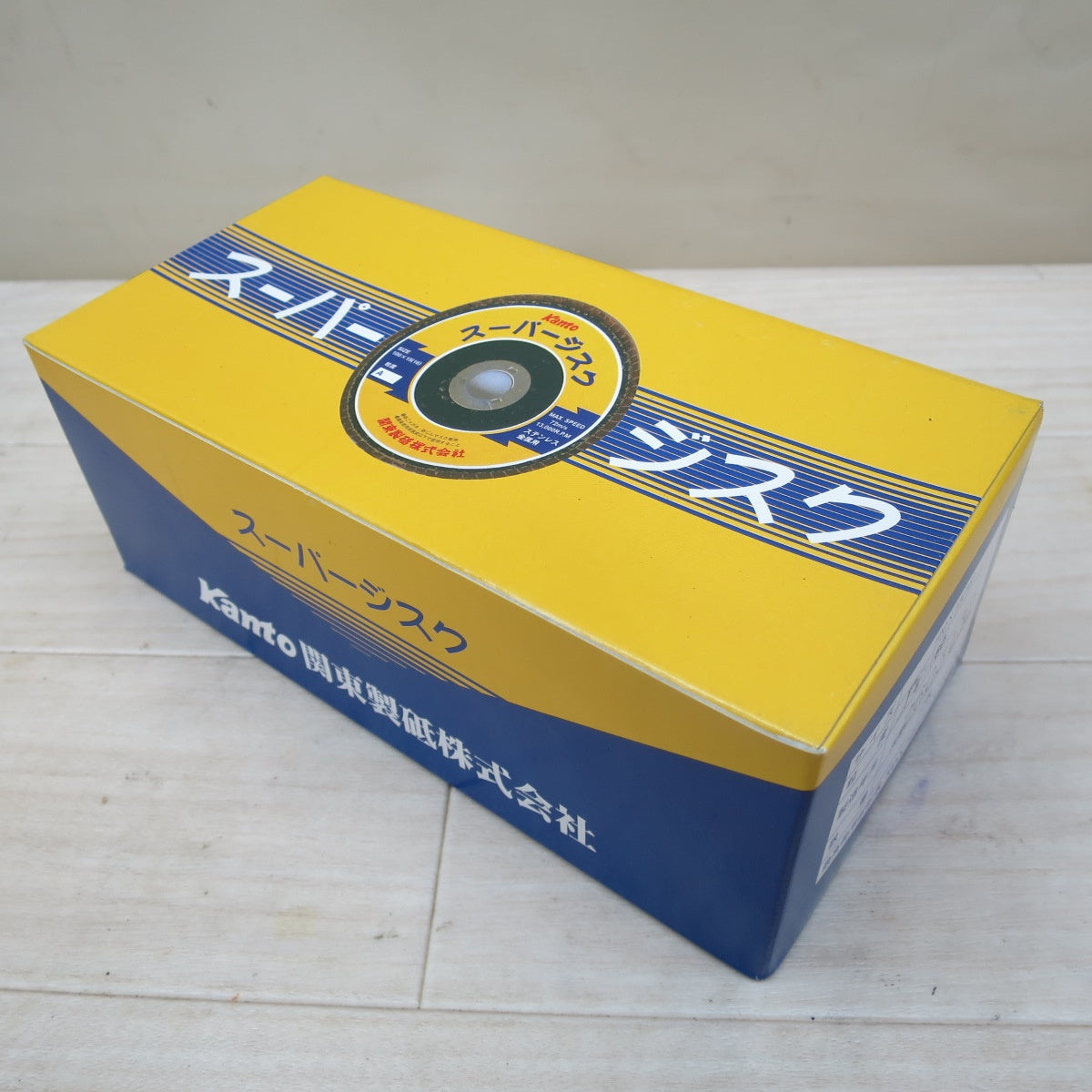 未使用！2箱セット！20枚☆Kanto スーパー ジスク Z-60 100×15(16) 関東製砥 ディスク 替刃 工具 ステンレス 金属 研削 研磨 に☆