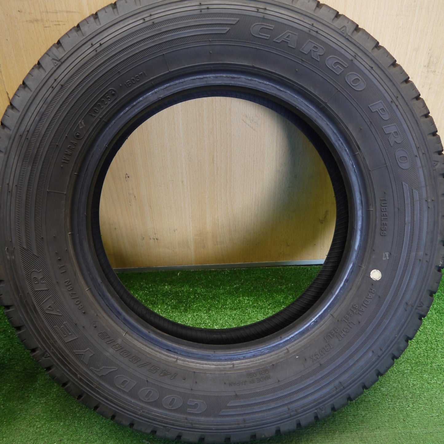 バリ溝！25年！9.5分★145/80R12 80/78N グッドイヤー CARGO PRO カーゴ プロ 12インチ タイヤ 軽 トラック バン 等★6041703Hノタ