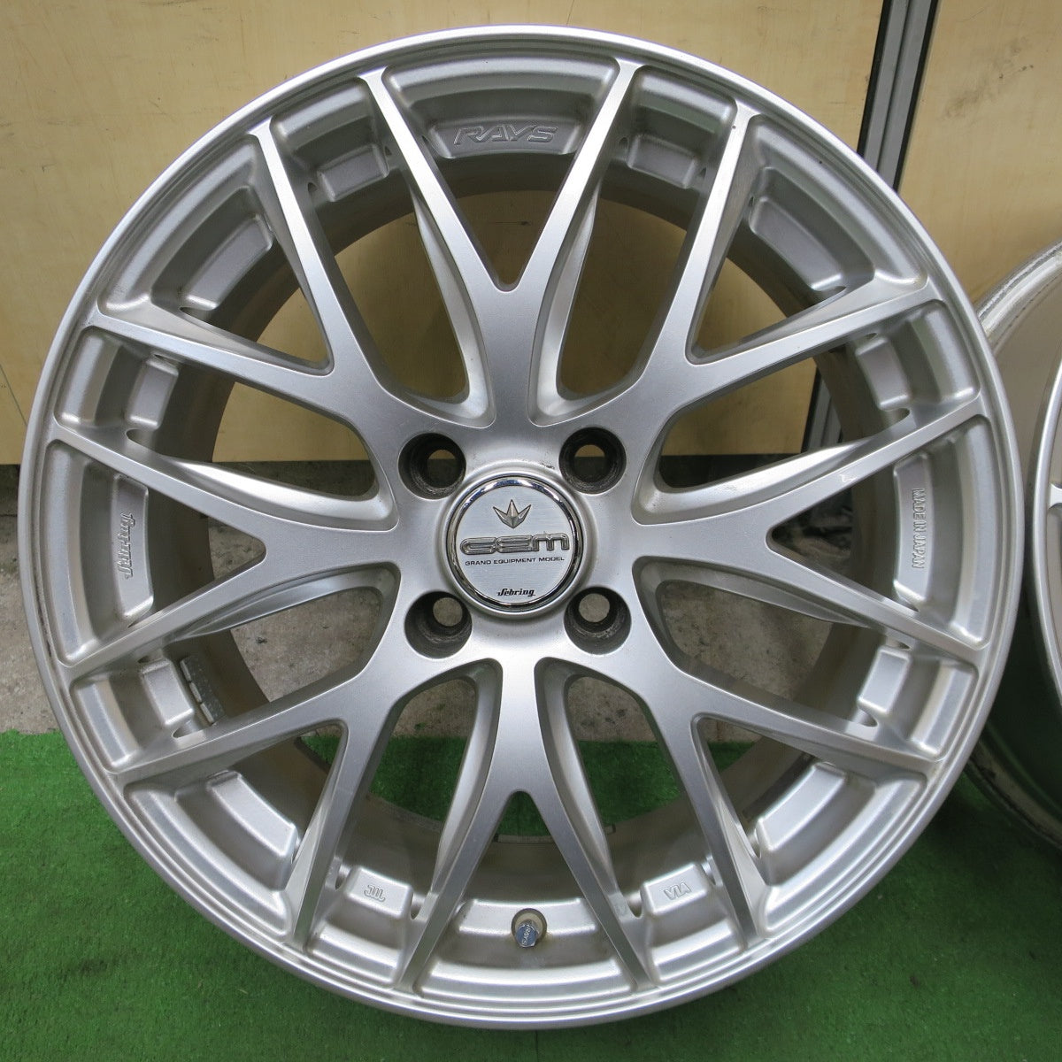 4本価格★RAYS GEM CROSS FADE 16インチ ホイール レイズ クロスフェード 16×6.5J PCD100/4H★6060801NGホ