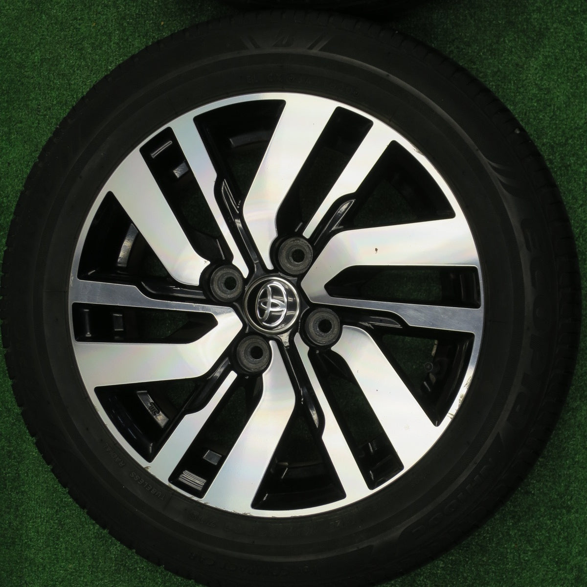 バリ溝！9分★トヨタ タンク ルーミー 純正 165/65R14 ブリヂストン エコピア NH100C 14インチ PCD100/4H★5120602NKノ
