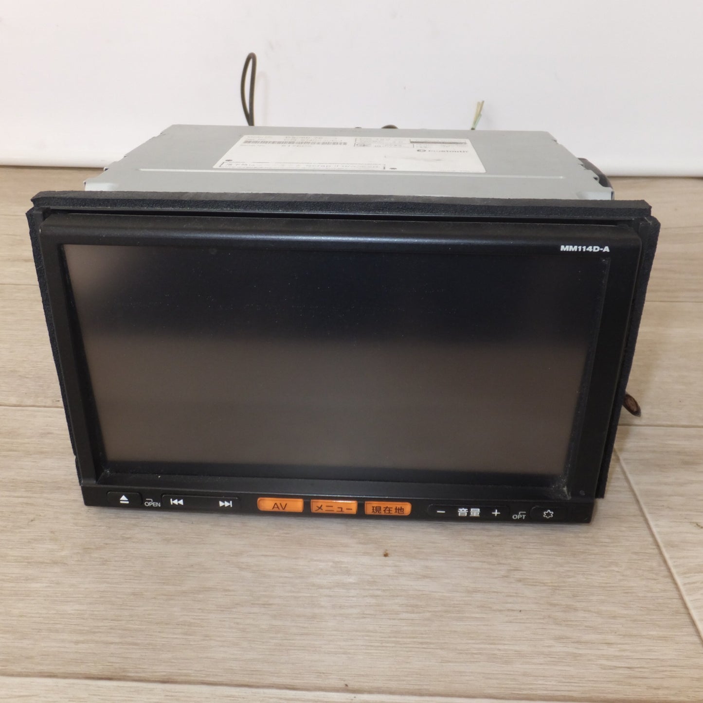 [送料無料] ★パナソニック製 日産 純正 オリジナルナビゲーション MM114D-A B8260-79924[71]★