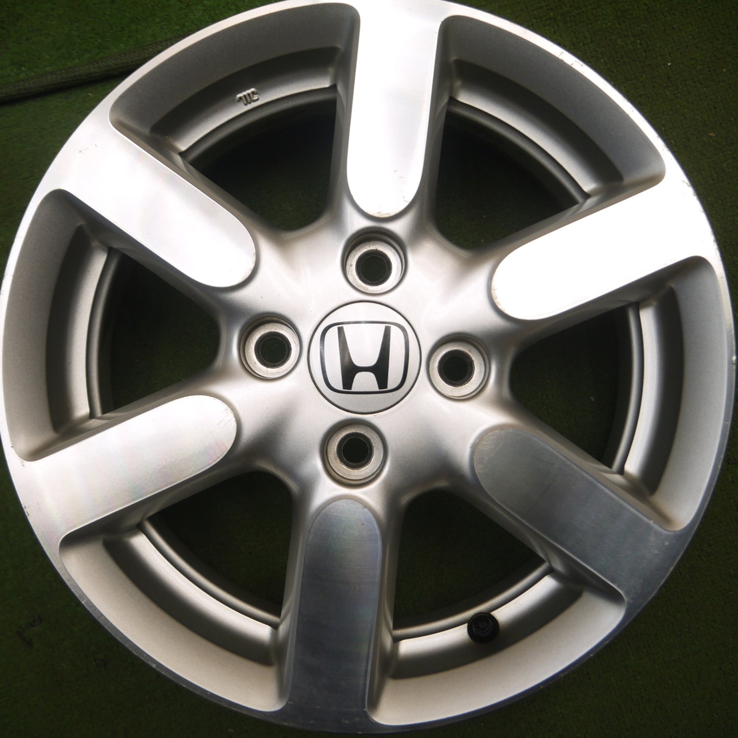 *送料無料* 4本価格★ホンダ N-ONE 純正 ENKEI ホイール 14インチ 14×4.5J Nワン エンケイ PCD100/4H★4052403Hホ