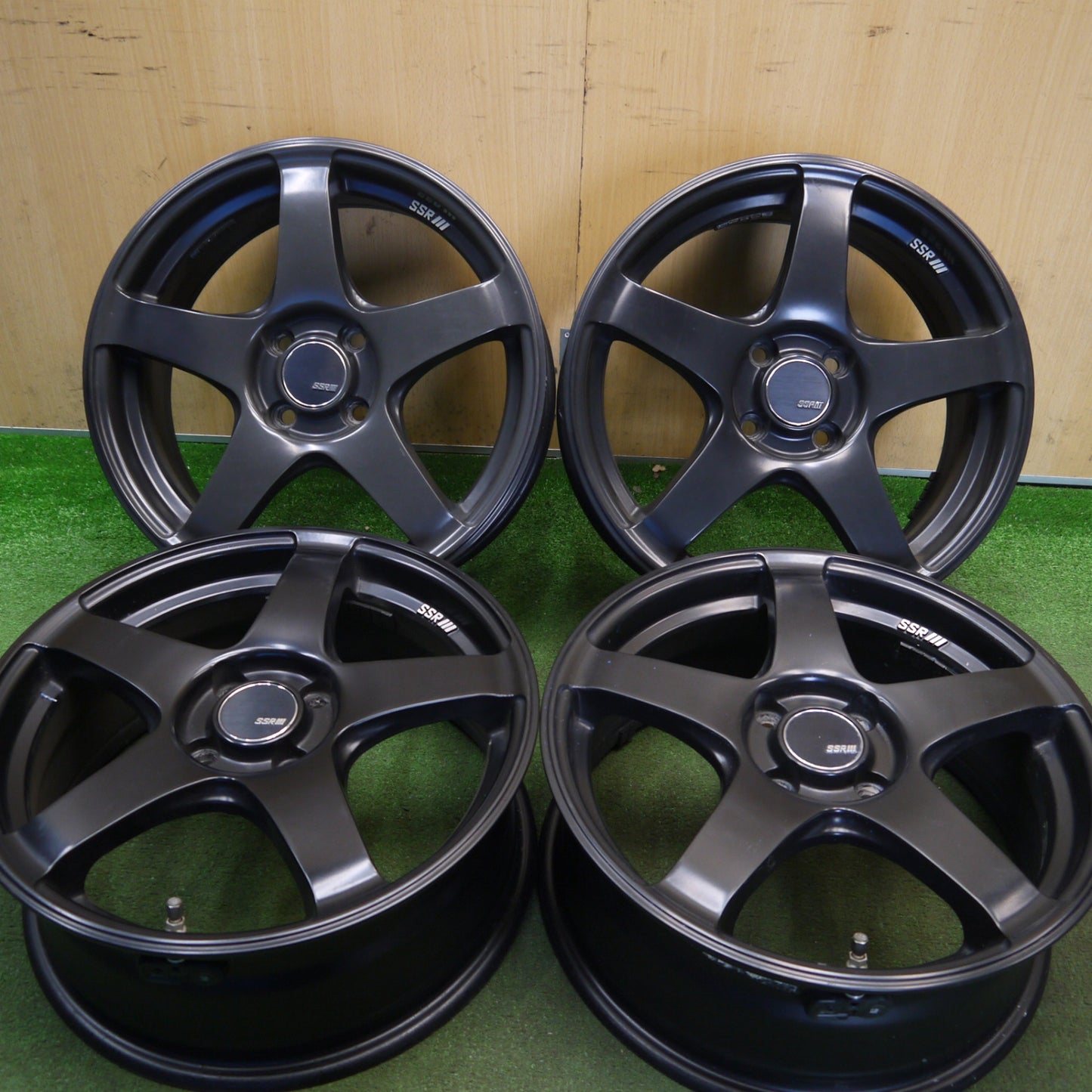 センサー付！キレイ★SSR GTV01 TANABE 16インチ ホイール タナベ 16×6.5J PCD100/4H★6042209Hホ