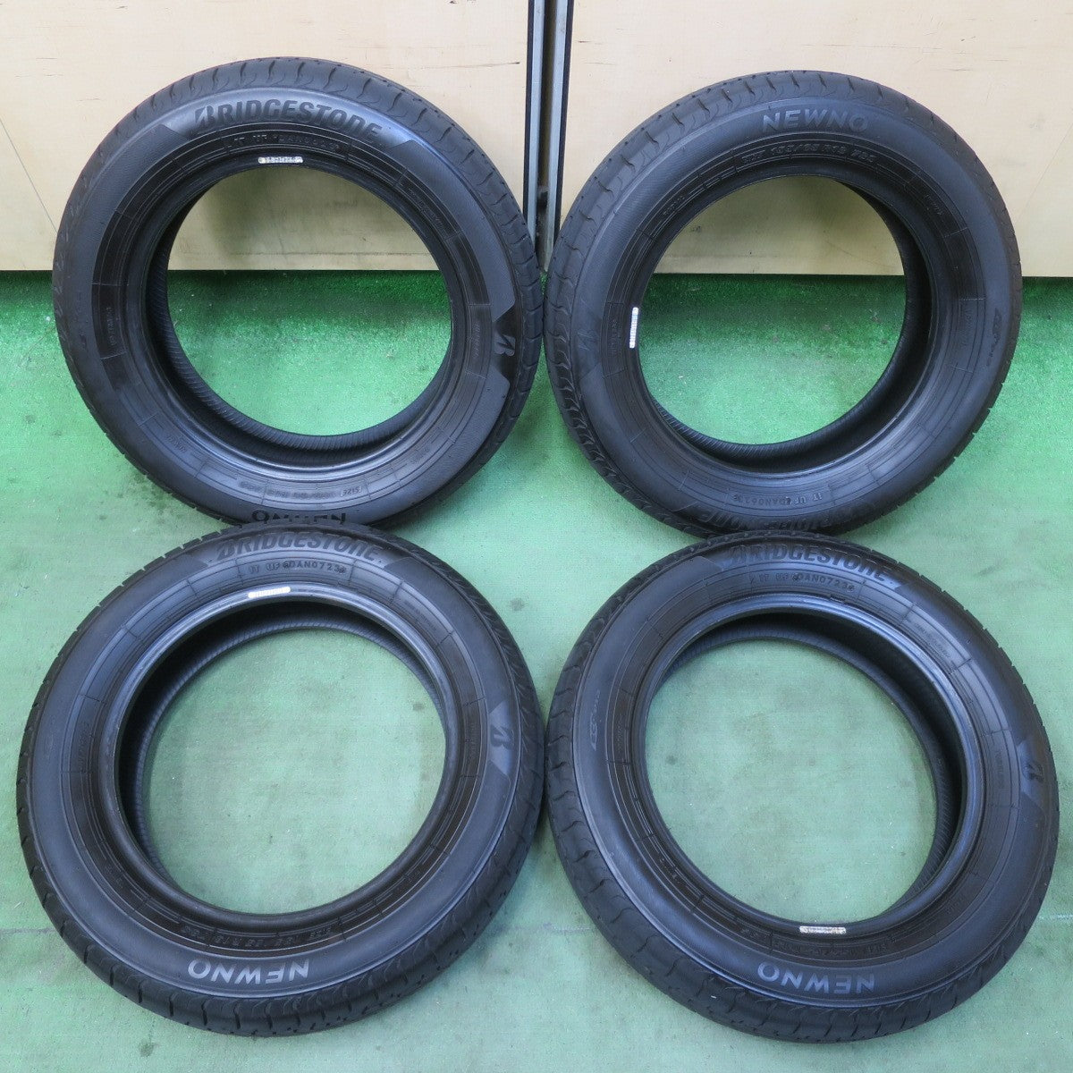 バリ溝！23年！8.5分★155/65R13 ブリヂストン NEWNO ニューノ 13インチ タイヤ ワゴンR ムーブ ラパン ライフ ザッツ ゼスト 等★6011711イノタ