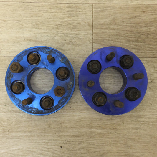 [送料無料] ★ワイドトレッドスペーサー 15mm 4枚 セット　メーカー 形式 不明★