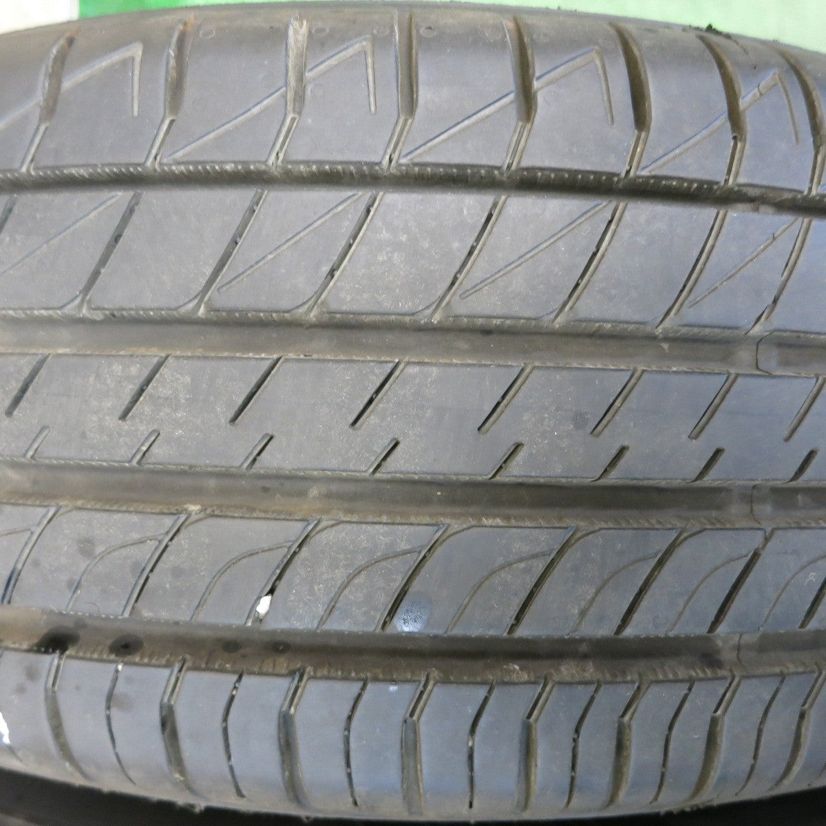 バリ溝！25年！9.5分★日産 E12 ノート 純正 スチール 185/70R14 ダンロップ LE MANS V+ ルマン 5+ 14インチ PCD100/4H★6053003HAノ