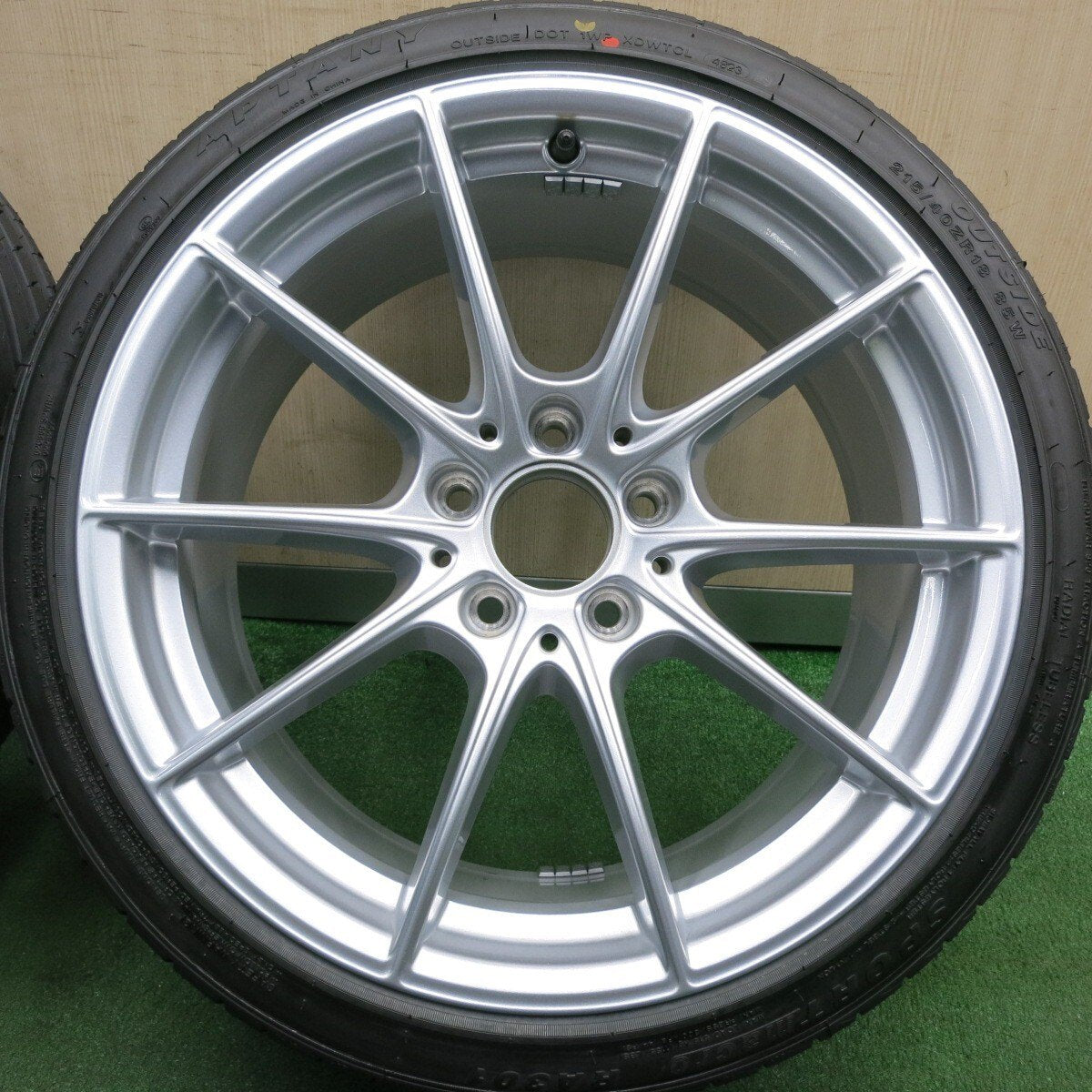 未使用！23年！キレイ★ベンツ W223 Sクラス 純正 215/40R18 アプタニー SPORT macro RA301 PCD112/5H★4042008HAノ
