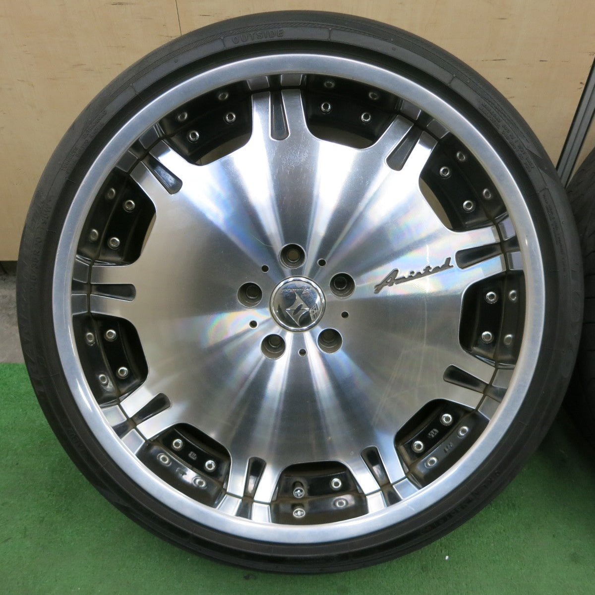 キレイ★アミスタット ゼロス 245/35R20 トーヨー トランパス Lu2 Amistad ZELOS 3P 20インチ PCD114.3/5H★5050501ナノ
