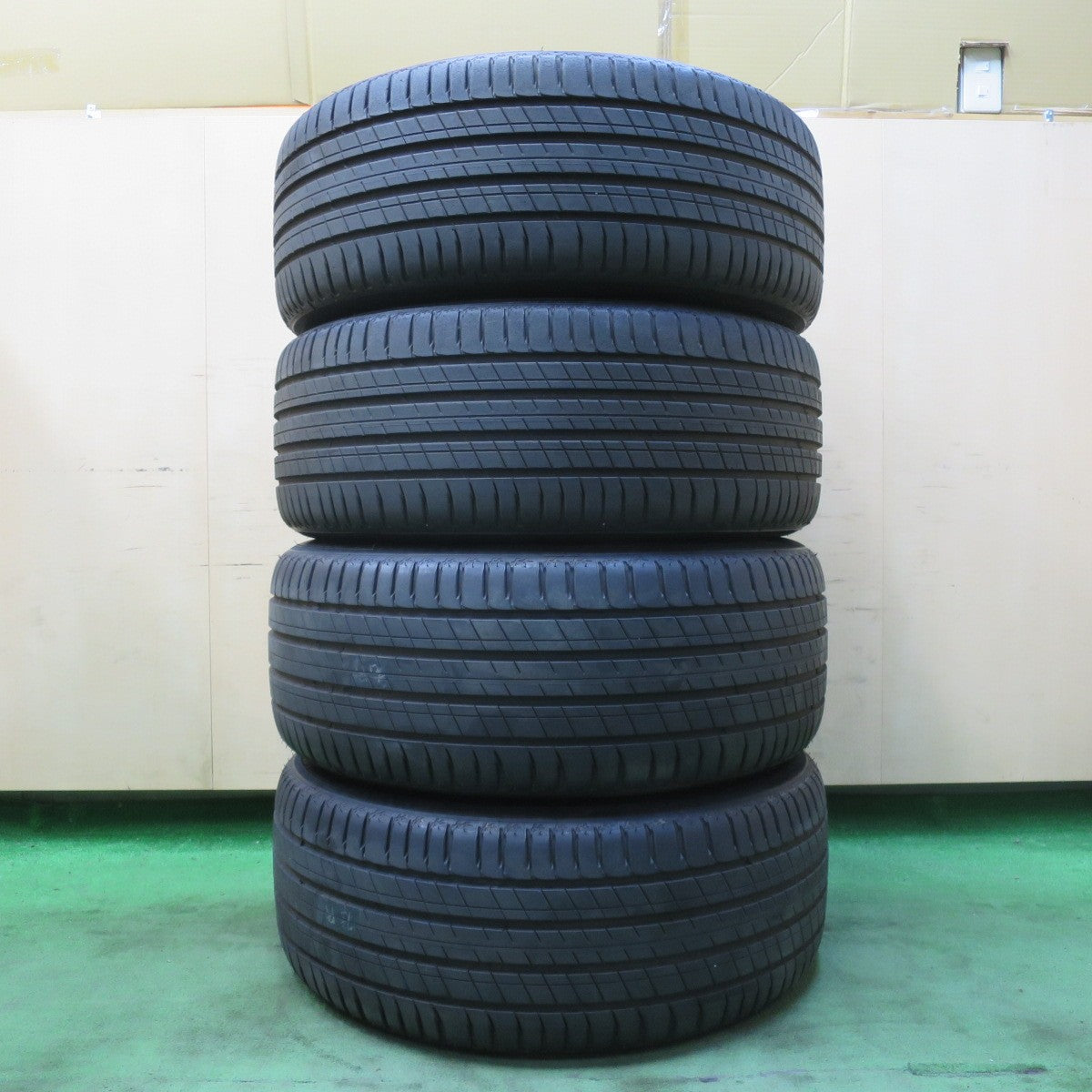 [送料無料] センサー付き！バリ溝！キレイ！9.5分★テスラ モデルX 純正 255/45R20 275/45R20 ミシュラン LATITUDE Sport3 20インチ PCD120/5H★5031810イノ