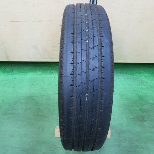 [送料無料] 新車外し！24年！ほぼ未使用★トラック タイヤ 205/75R16 113/111N ダンロップ エナセーブ SPLT 50A 16インチ★4092408イノタ