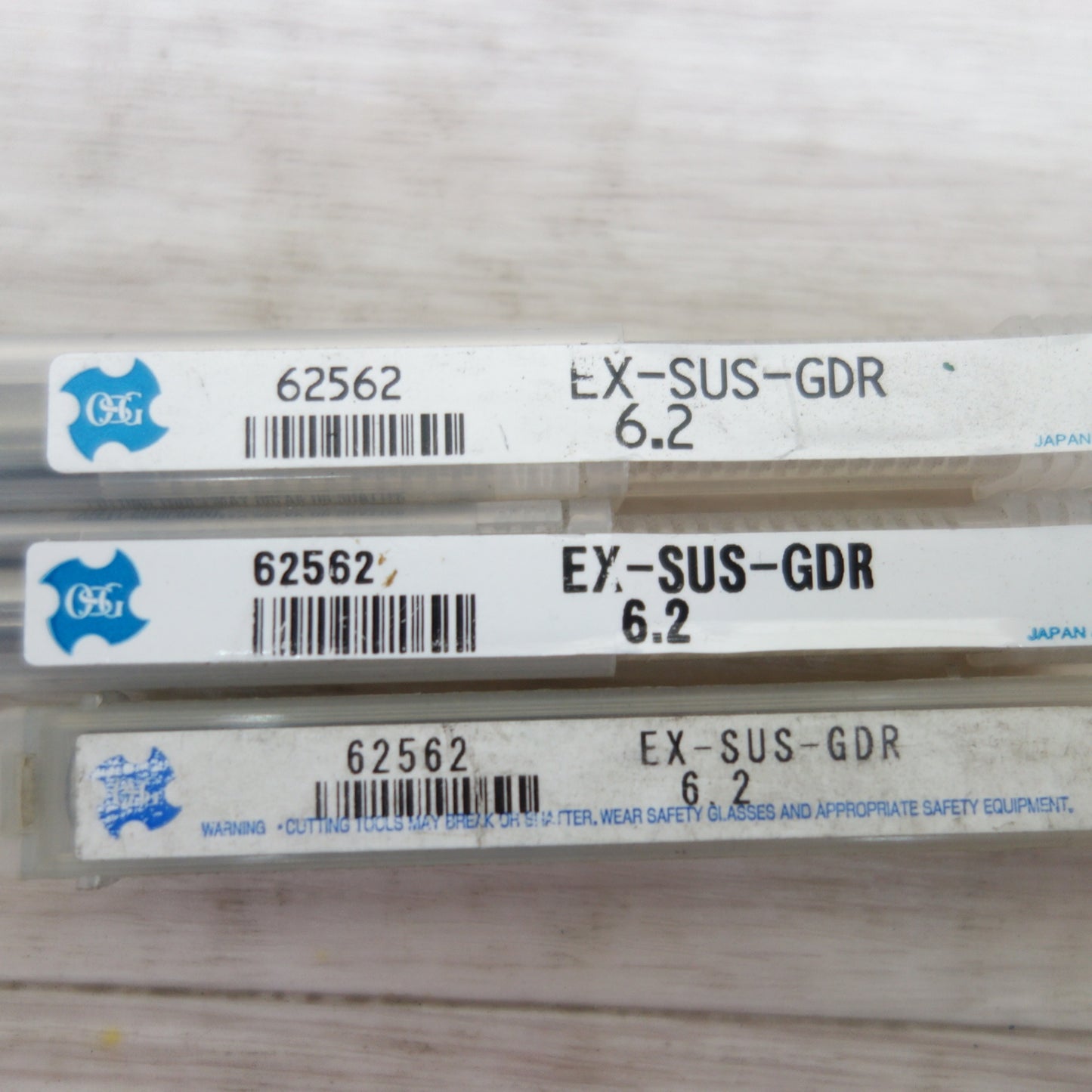 [送料無料] 未使用！3点☆OSG EX ゴールド ドリル 62562 EX-SUS-GDR 6.2☆