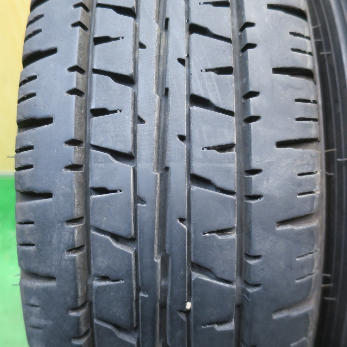 バリ溝！25年！9.5分★スズキ キャリイ エブリイ 等 純正 スチール 145R12 6PR ダンロップ エナセーブ VAN01 12インチ PCD100/4H★6022502NJノ