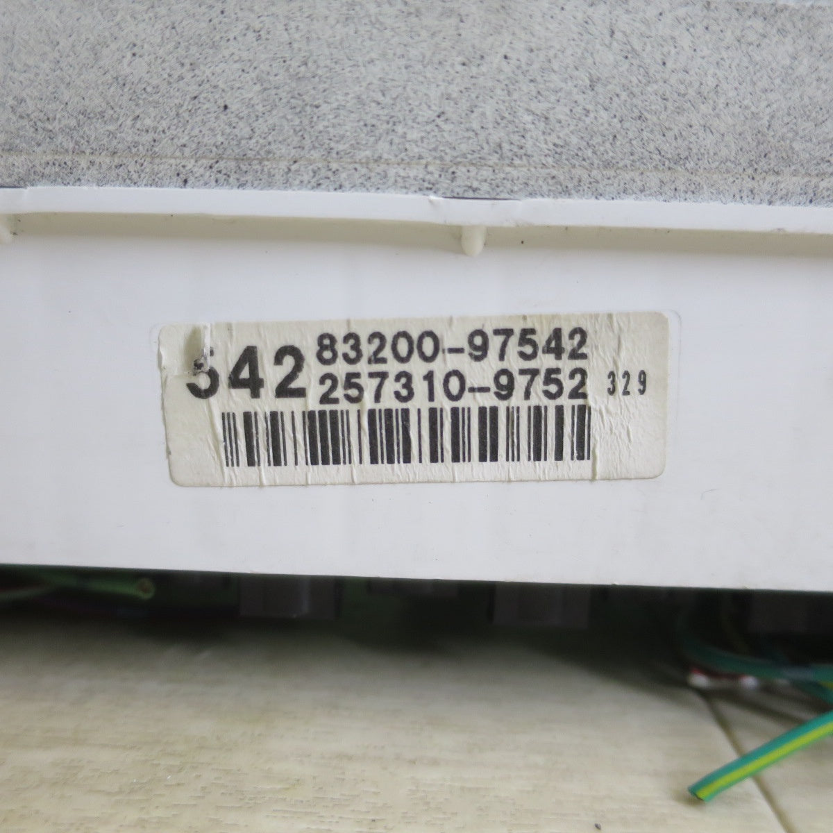 ☆ダイハツ GD-S210P ハイゼット 純正 DENSO スピード メーター 83200-97542 257310-9752 61,827km デンソー カー パーツ 現状品☆
