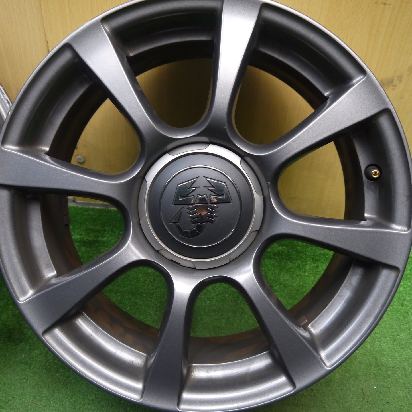 4本価格★フィアット アバルト 500 純正 ホイール 16インチ 16×6.5J FIAT ABARTH PCD98/4H★5061702Hホ