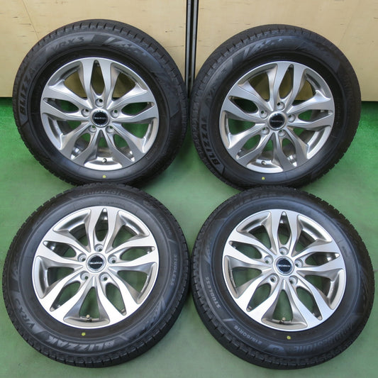 バリ溝！23年！キレイ！9.5分★スタッドレス 215/60R16 ブリヂストン ブリザック VRX3 BALMINUM バルミナ 16インチ PCD114.3/5H★5110814イス