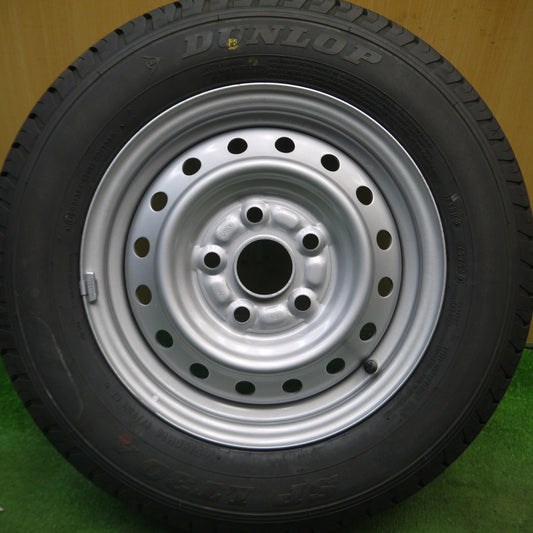 [送料無料] 未使用！24年！1本★トヨタ タウンエース 純正 スチール 165/80R14 97/95N ダンロップ SP LT30A 14インチ スペア PCD114.3/5H★5021206Hノ