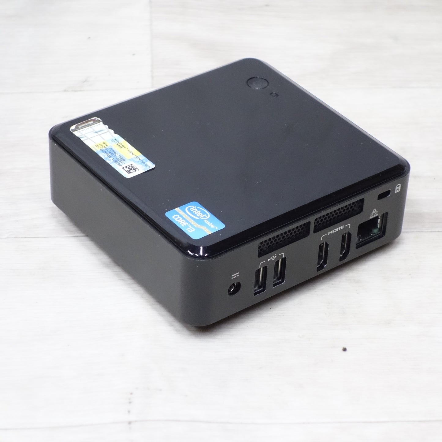[送料無料] ◆インテル Intel NUC 小型 PC DC3217IYE 電源アダプター 付き Corei3-3217U メモリ 8GB Win10 Home 64bit ①◆