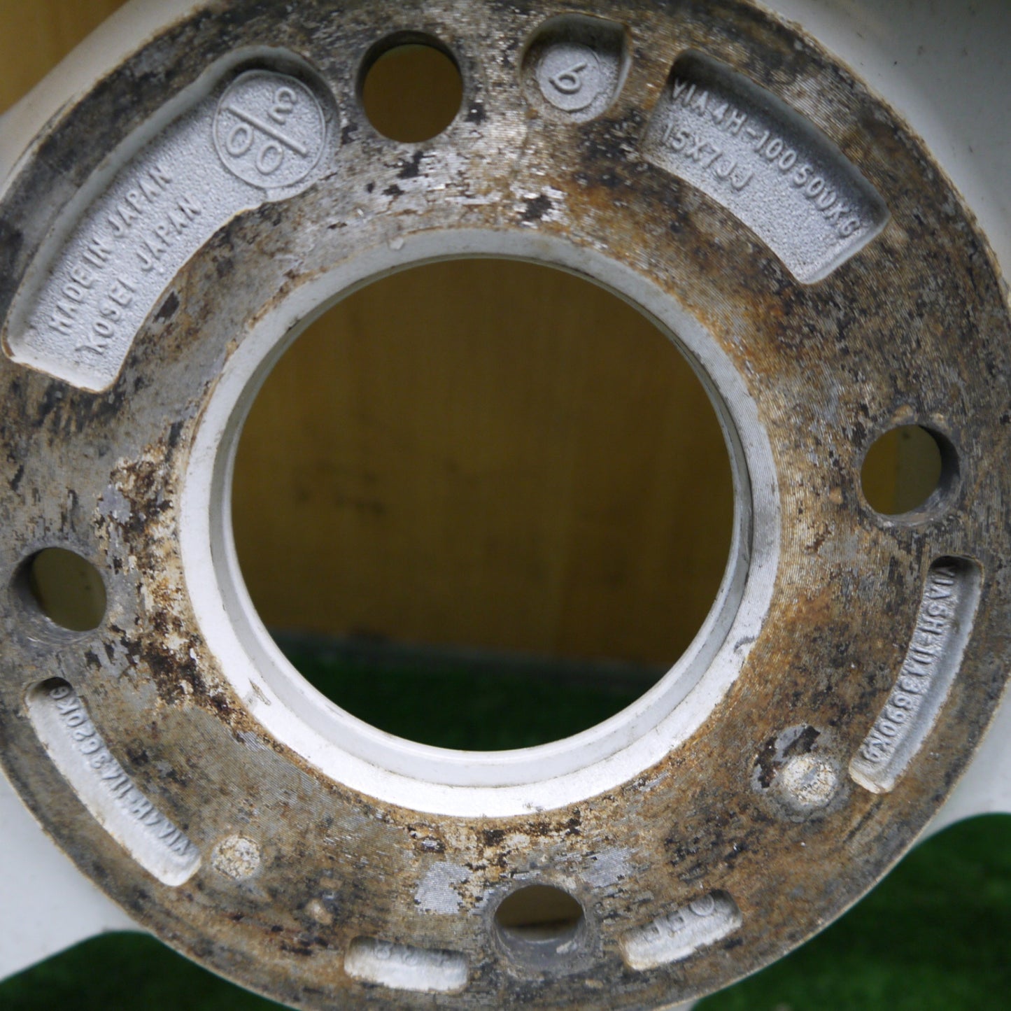 2本価格★P1 Racing P-1 レーシング 15インチ ホイール 15×7JJ PCD114.3/4H★5062711Hホ