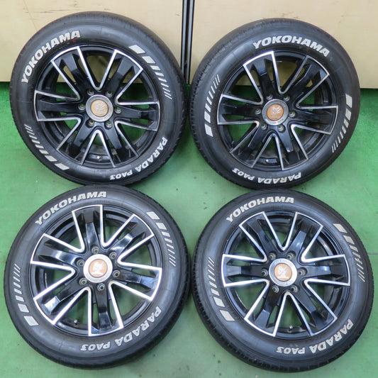4本価格★ハイエース 等 WEDS ADVENTURE 215/60R17C 109/107S ヨコハマ PARADA PA03 ウェッズ アドベンチャー 17インチ PCD139.7/6H★5062403イノ