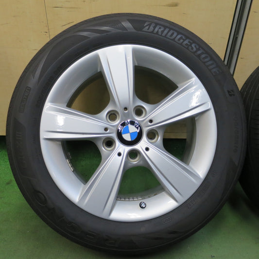 バリ溝！25年！キレイ！9.5分◎BMW 1シリーズ F20 純正 205/55R16 ブリヂストン レグノ GR-X3 16インチ PCD120/5H◎6100501NGノ