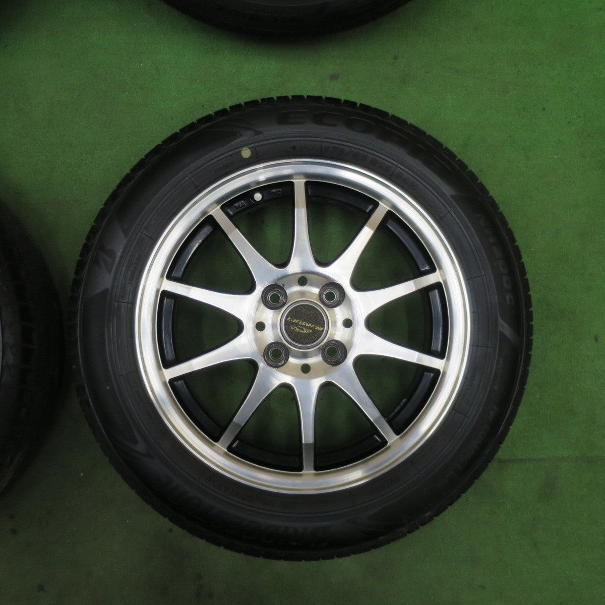 バリ溝！23年！9.5分★175/65R15 ブリヂストン エコピア NH200C SCHNEIDER ATECH シュナイダー 15インチ PCD100/4H★6021804TTノ