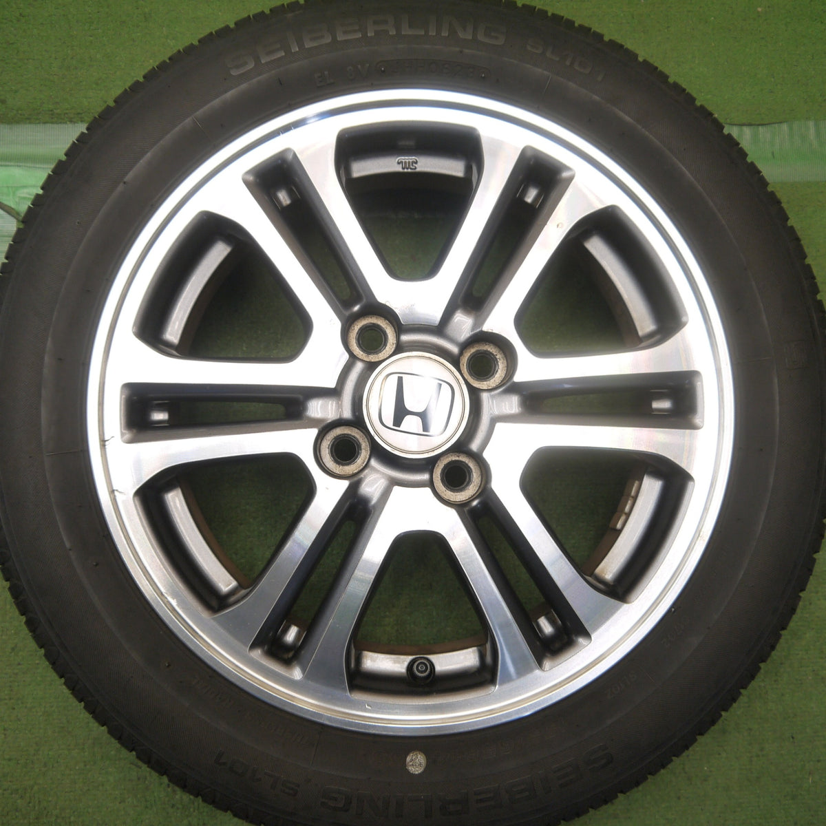 4本価格！23年◎ホンダ JF1 JF2 N-BOX カスタム 純正 155/65R14 セイバーリング SL101 14インチ PCD100/4H◎6092805Hノ