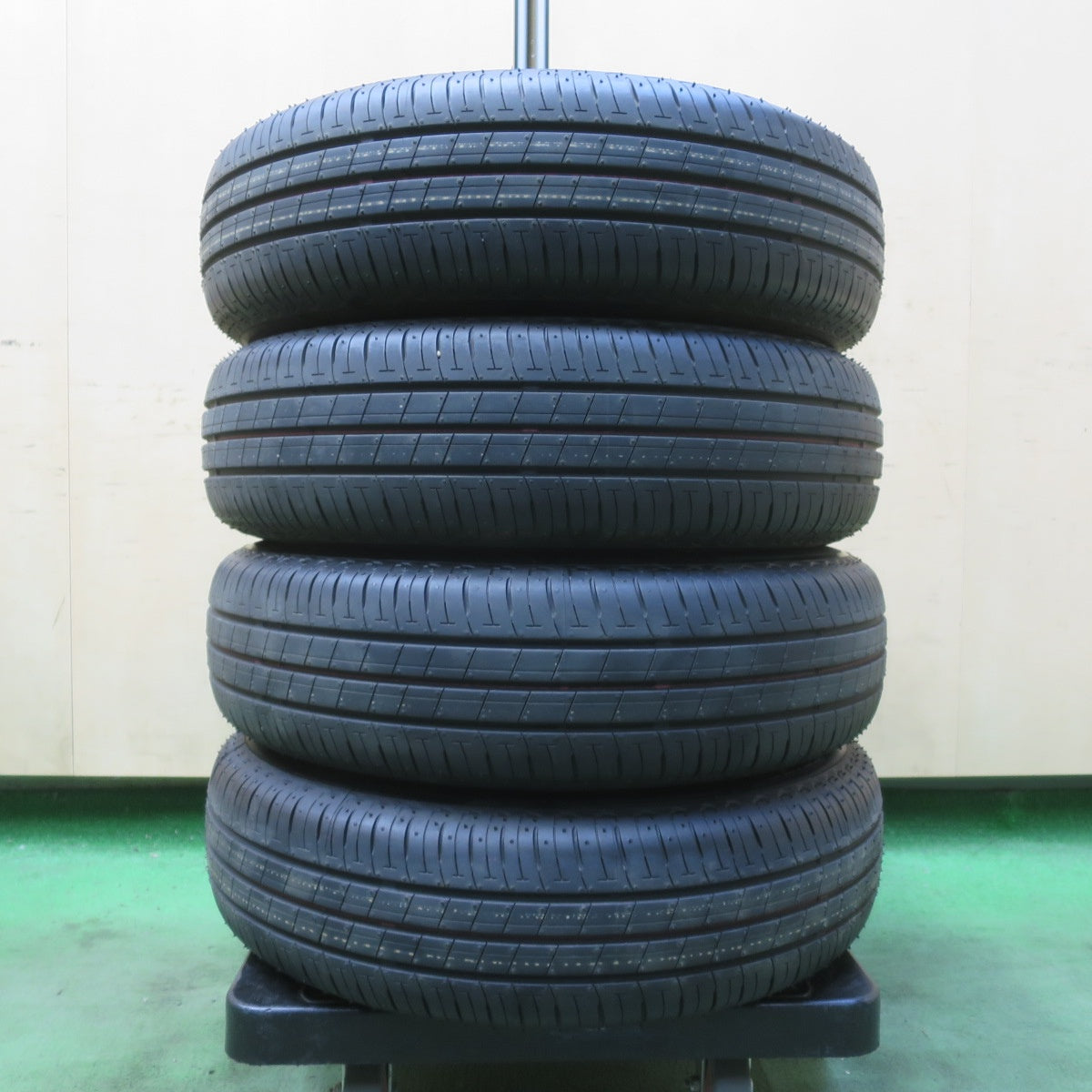 新車外し！25年★ダイハツ ミライース 純正 スチール 155/70R13 ブリヂストン エコピア EP150 13インチ PCD100/4H★6040409イノ