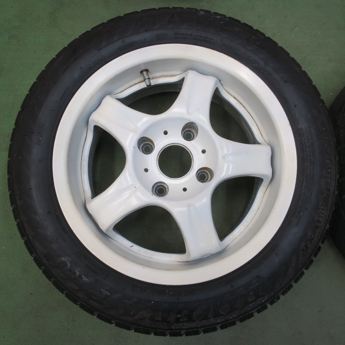 バリ溝！22年！9分★RAYS VOLK RACING GROUP AV FORTESST2 AV-REV 185/60R15 レーダー RIVERA PRO2 レイズ 15インチ PCD114.3/4H★6053009イノ