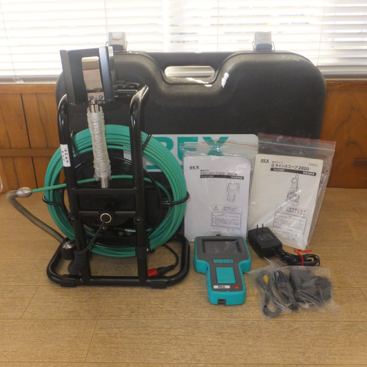 [送料無料] 美品★レッキス REX Gラインスコープ2820 GLS2820　モニタ本体 F500　セット★