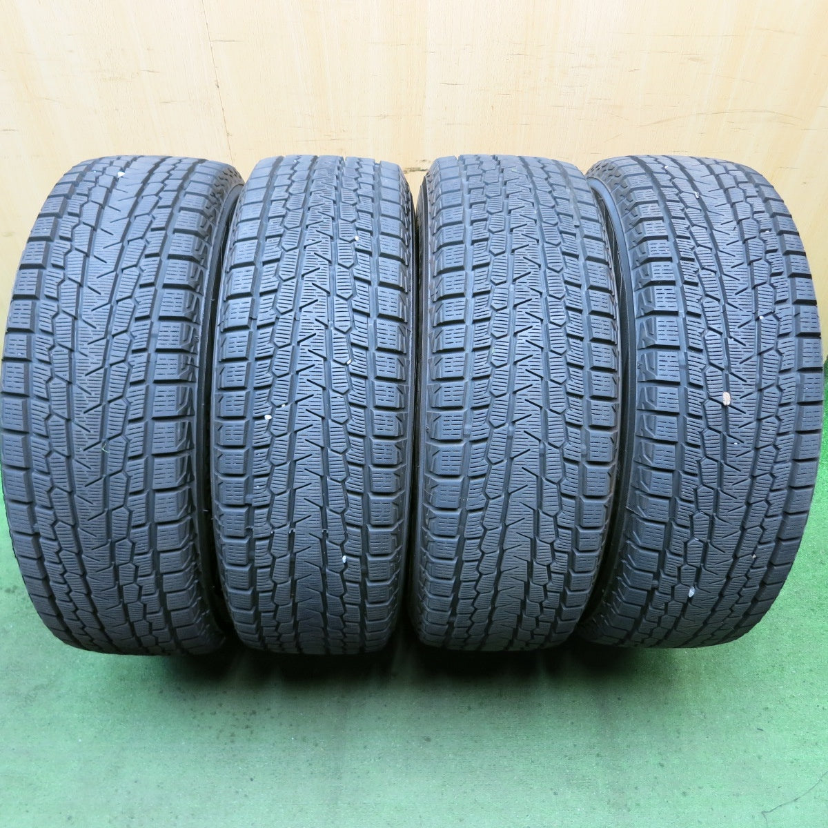 バリ溝！9.5分★スタッドレス 225/65R17 ヨコハマ アイスガード G075 BRANDLE-LINE ブランドルライン 17インチ PCD114.3/5H★5080802HAス