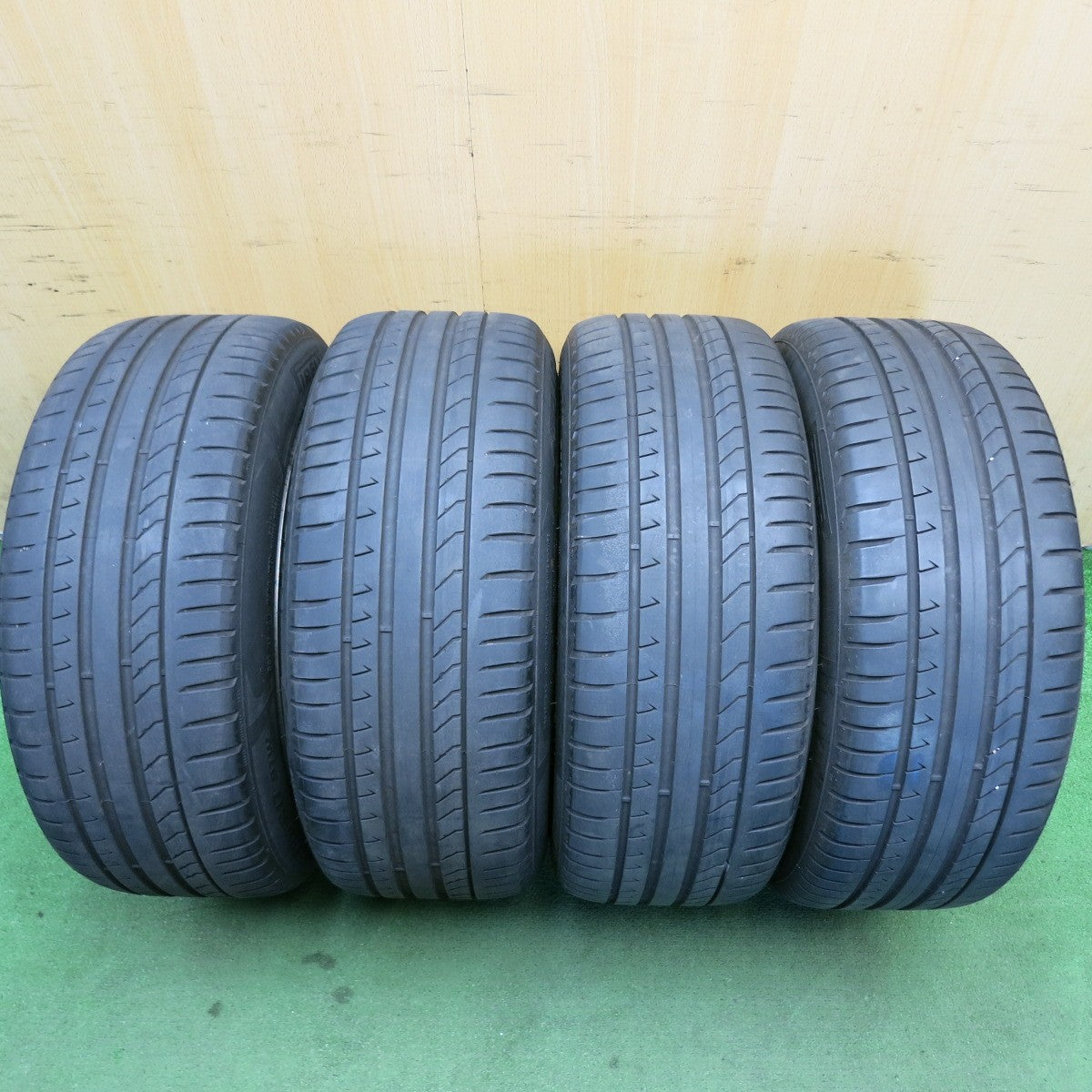 4本価格◎ENKEI PF01 235/45R17 ピレリ ドラゴンスポーツ TM エンケイ 17インチ PCD114.3/5H◎6071804HAノ