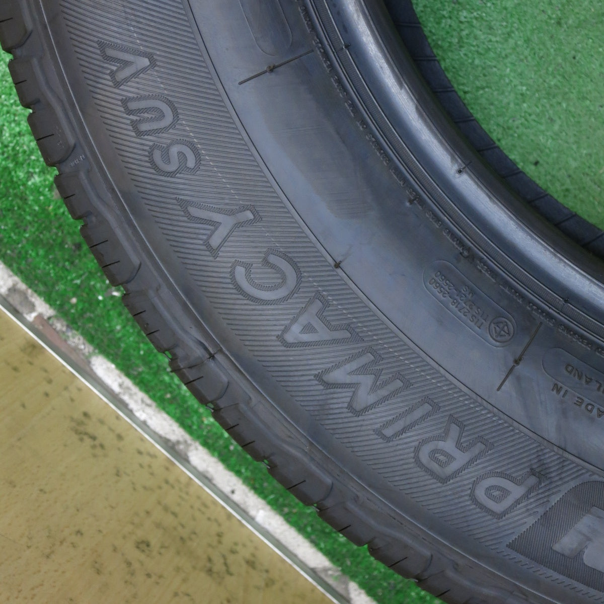 新車外し！26年！1本◎265/60R18 ミシュラン プライマシー SUV タイヤ 18インチ ランクル プラド ハイラックス パジェロ 等◎6100202KKノタ