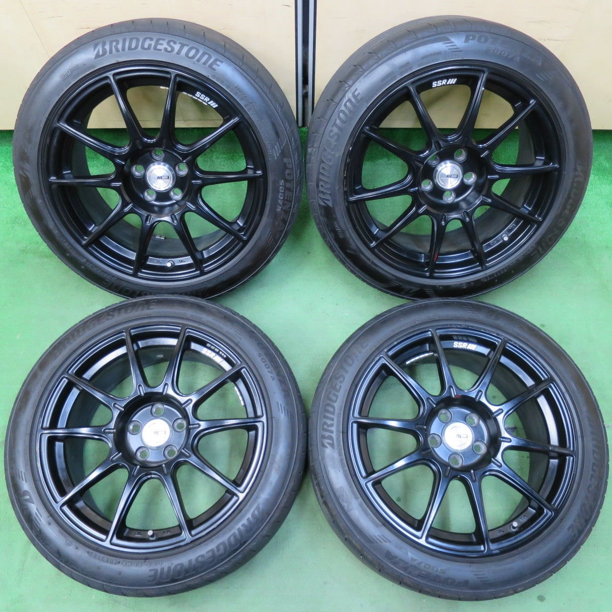 [送料無料] 4本価格！22年★86 BRZ 等 SSR GTX01 205/50R17 ブリヂストン ポテンザ S007A 17インチ PCD100/5H★5020903IMノ