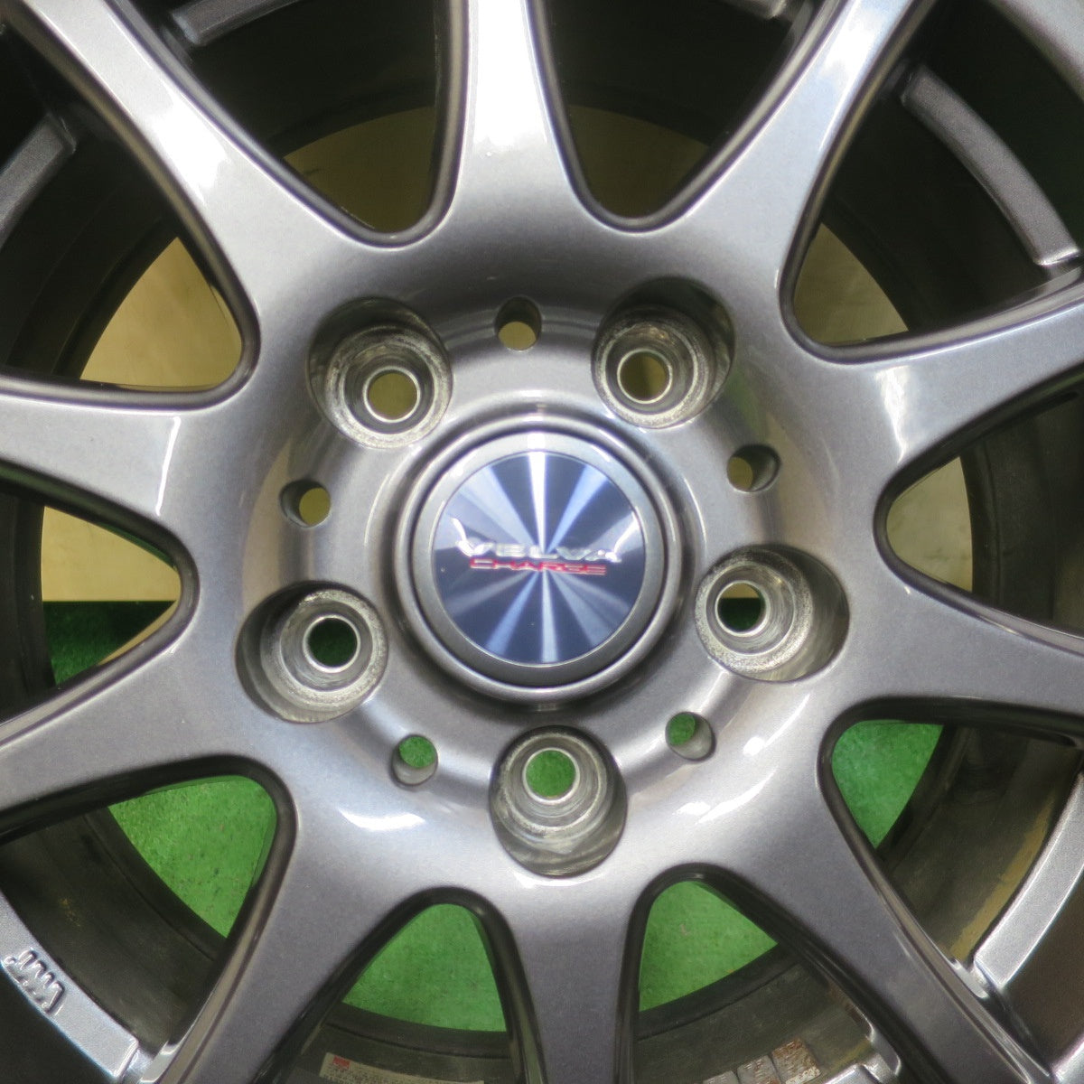 バリ溝！22年！キレイ！9.5分★スタッドレス 195/65R15 オートバックス ノーストレック N5 VELVA CHARGE ヴェルヴァ チャージ 15インチ PCD114.3/5H★6021702イス