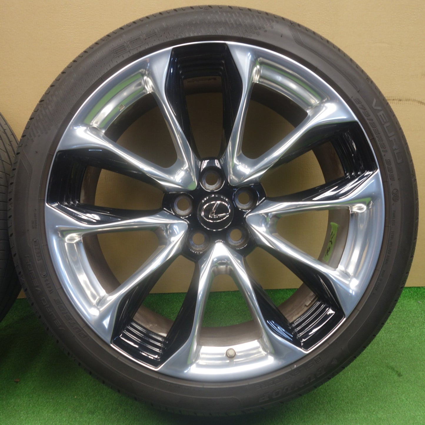 センサー付★レクサス LC 500 h 純正 245/40R21 275/35R21 ダンロップ VEURO VE304 21インチ PCD120/5H★6032502KTノ
